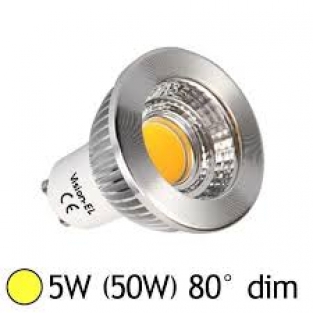 Led spot 5W GU 10 cob